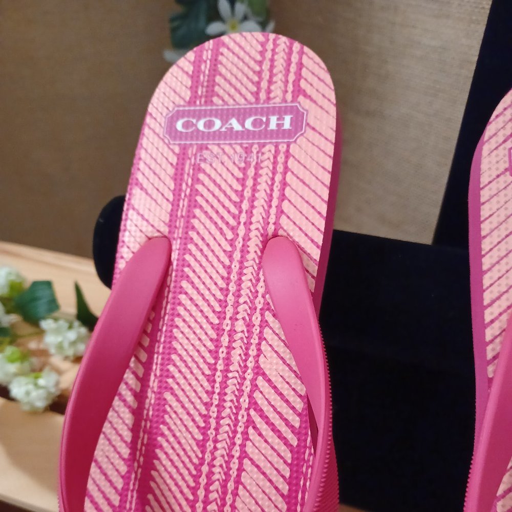 🌸🟠Coach Alessa Thong Sandals🟠🌸 - Picture 8 of 16